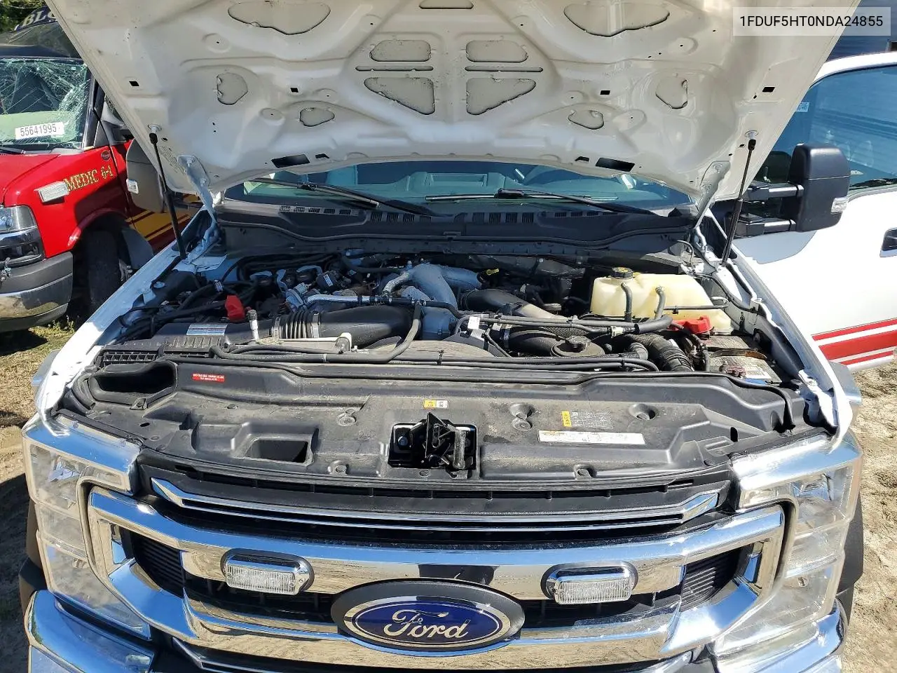 2022 Ford F550 Super - Ambulance VIN: 1FDUF5HT0NDA24855 Lot: 49401096