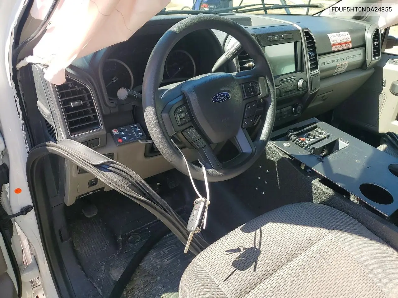 2022 Ford F550 Super - Ambulance VIN: 1FDUF5HT0NDA24855 Lot: 49401096