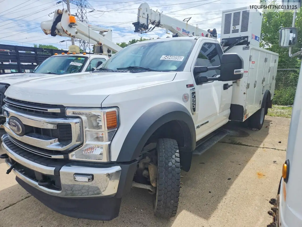 2022 Ford F550 Super Duty VIN: 1FDUF5HT7NEC13125 Lot: 54946056