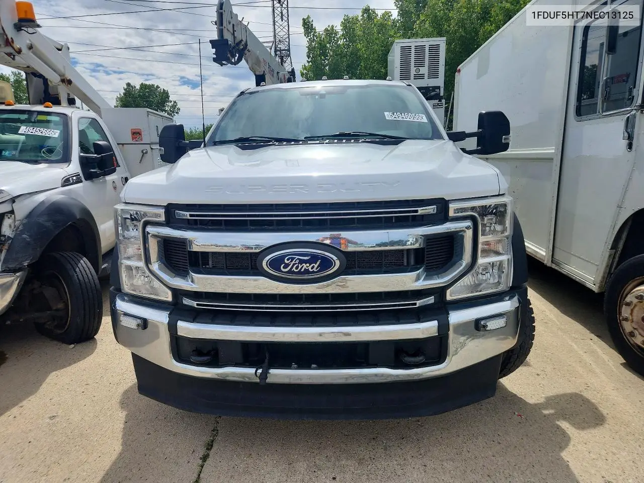2022 Ford F550 Super Duty VIN: 1FDUF5HT7NEC13125 Lot: 54946056