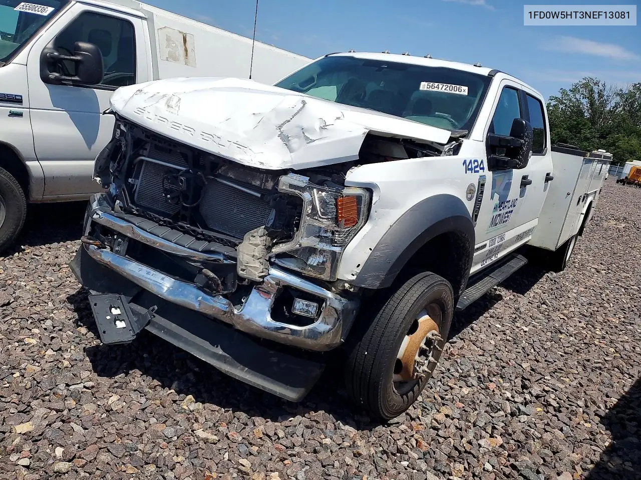 2022 Ford F550 Super - Utility / Service Truck VIN: 1FD0W5HT3NEF13081 Lot: 56472006