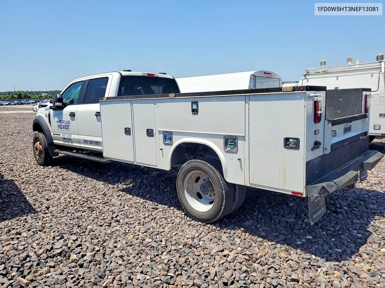 2022 Ford F550 Super - Utility / Service Truck VIN: 1FD0W5HT3NEF13081 Lot: 56472006
