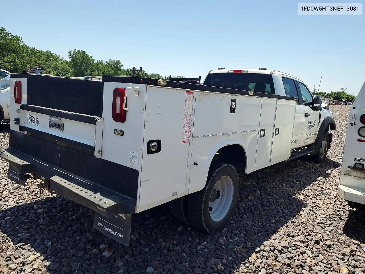 2022 Ford F550 Super - Utility / Service Truck VIN: 1FD0W5HT3NEF13081 Lot: 56472006
