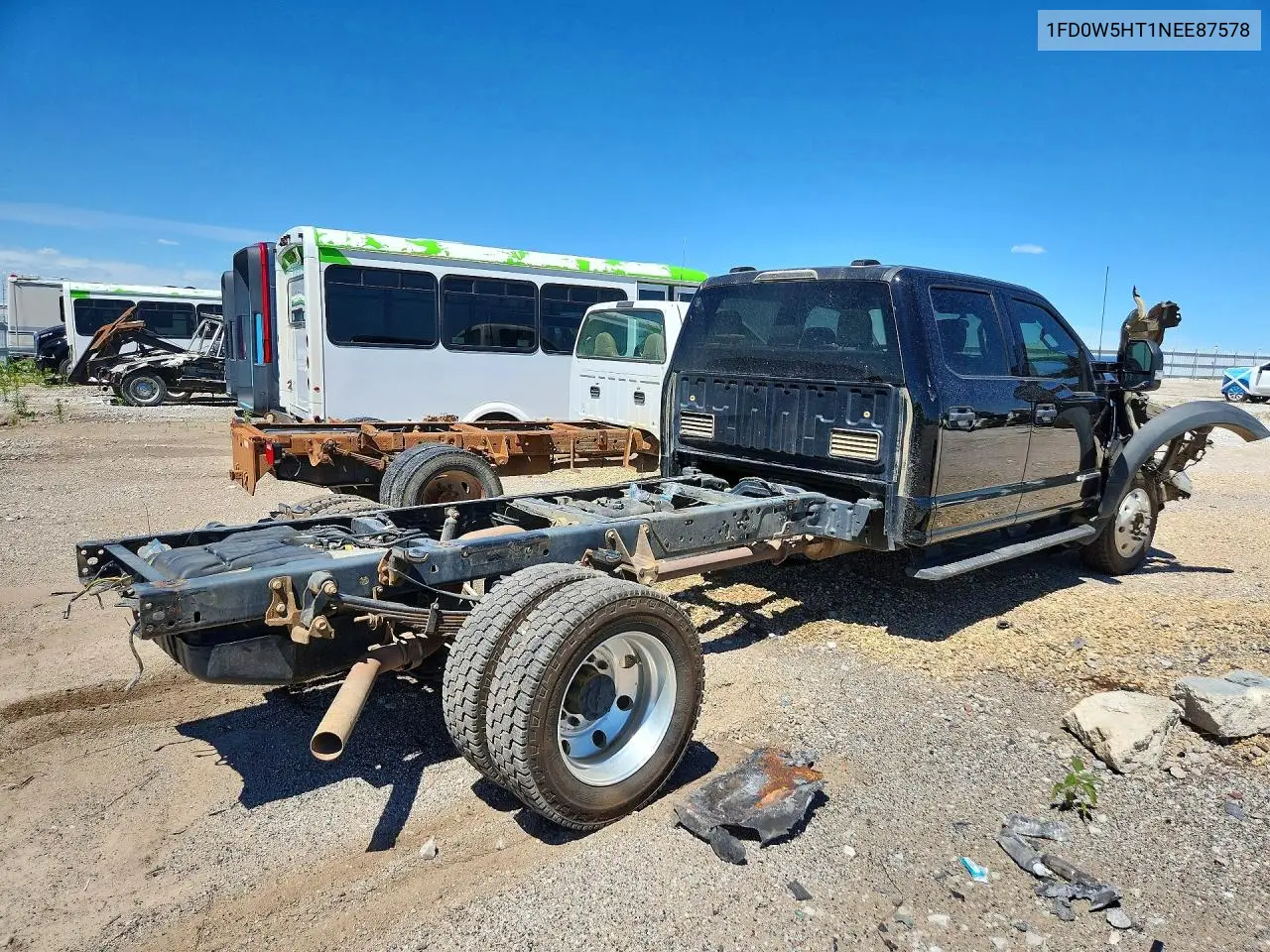 2022 Ford F550 Super Duty VIN: 1FD0W5HT1NEE87578 Lot: 57375476