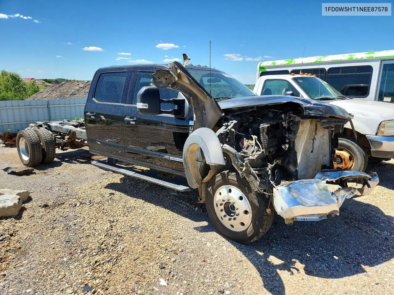 2022 Ford F550 Super Duty VIN: 1FD0W5HT1NEE87578 Lot: 57375476