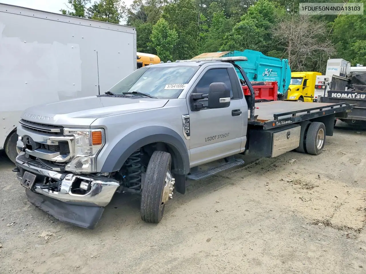 2022 Ford F550 Super Duty VIN: 1FDUF5GN4NDA13103 Lot: 57641696