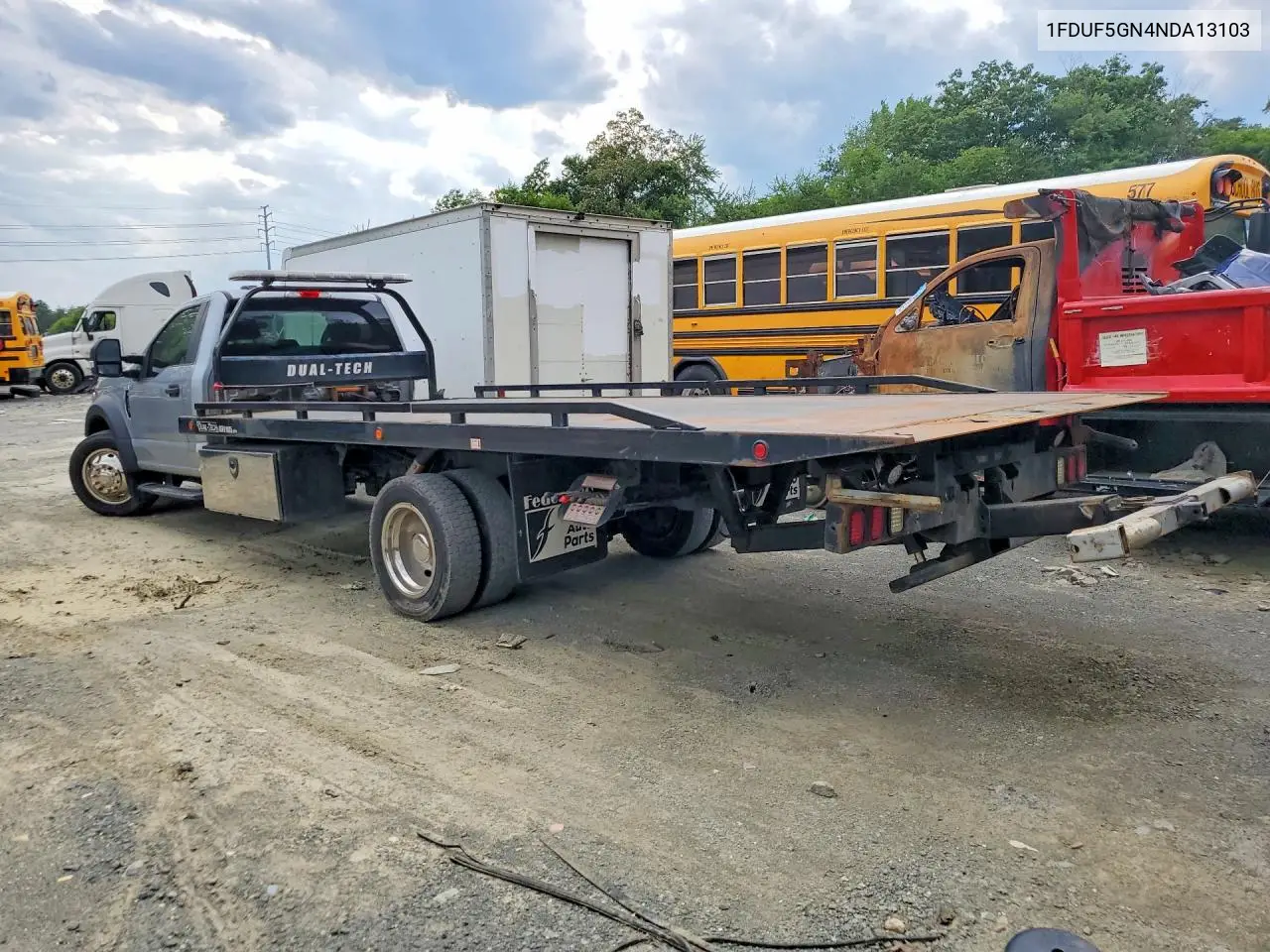2022 Ford F550 Super Duty VIN: 1FDUF5GN4NDA13103 Lot: 57641696