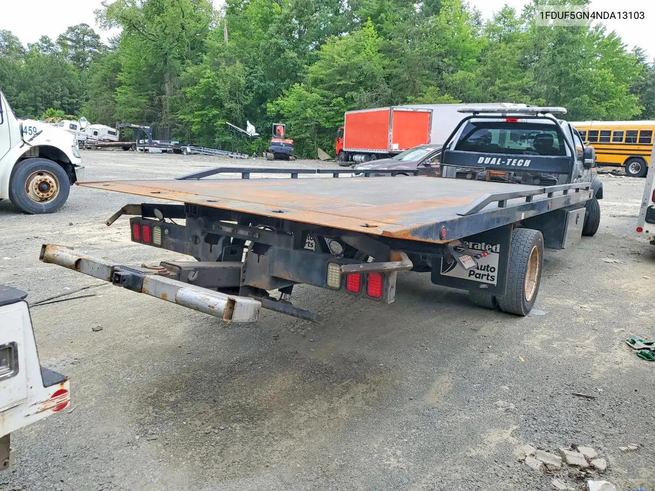 2022 Ford F550 Super Duty VIN: 1FDUF5GN4NDA13103 Lot: 57641696