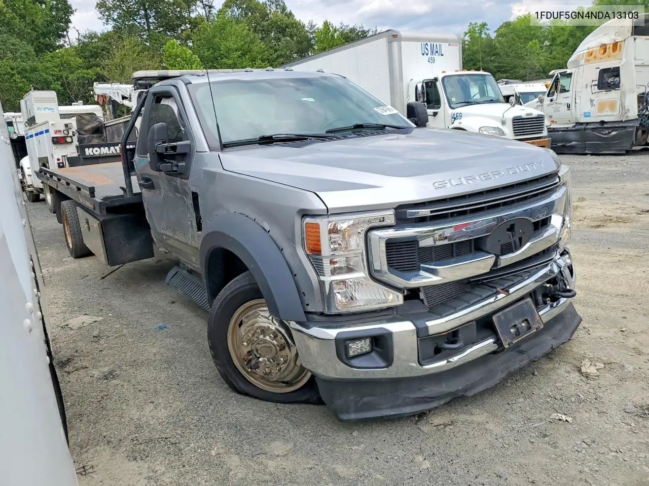 2022 Ford F550 Super Duty VIN: 1FDUF5GN4NDA13103 Lot: 57641696
