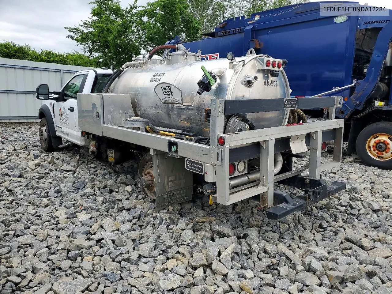 2022 Ford F550 Super Duty VIN: 1FDUF5HT0NDA12284 Lot: 58998776