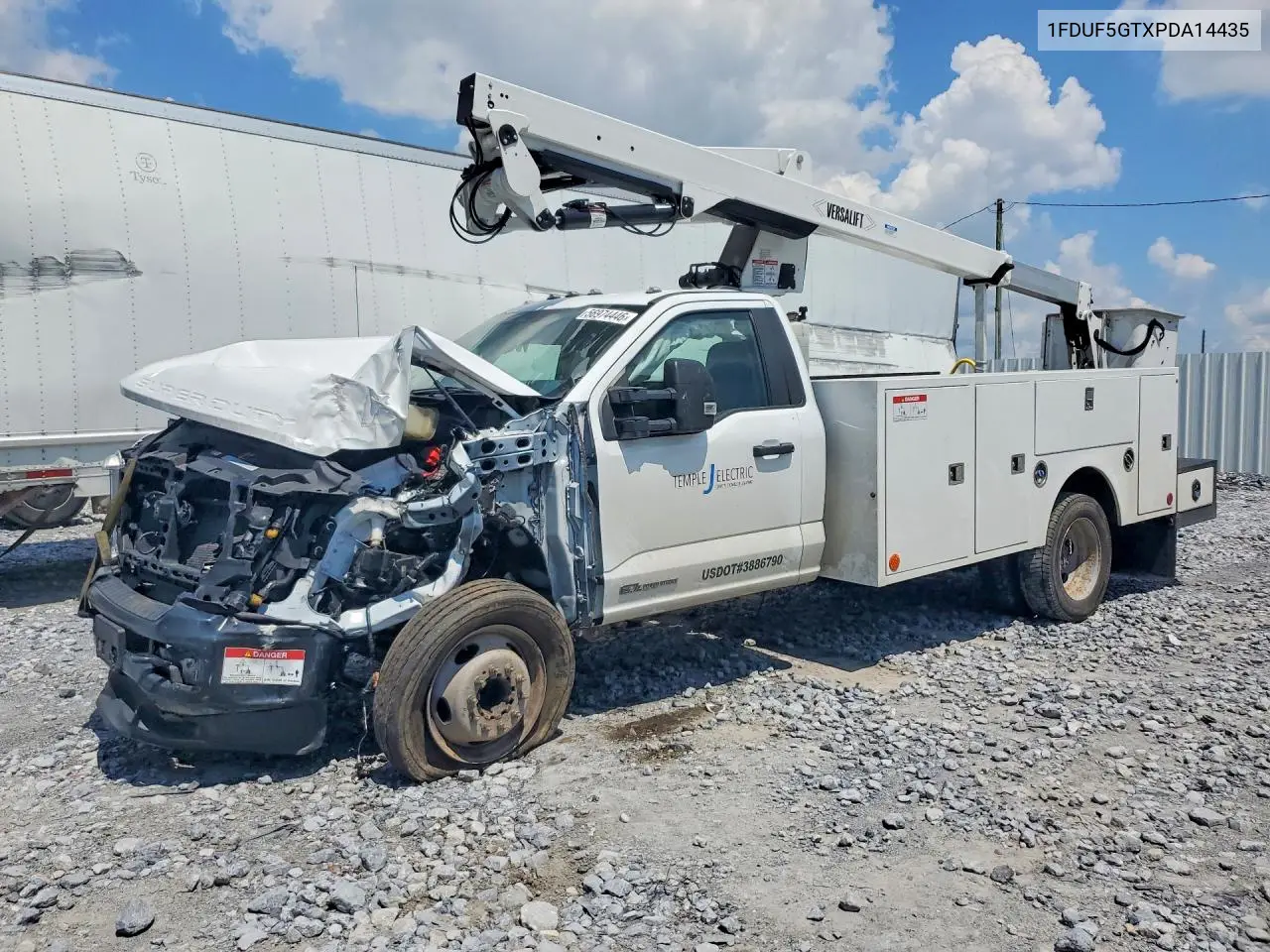 2023 Ford F550 Super Duty Bucket Truck VIN: 1FDUF5GTXPDA14435 Lot: 56974446