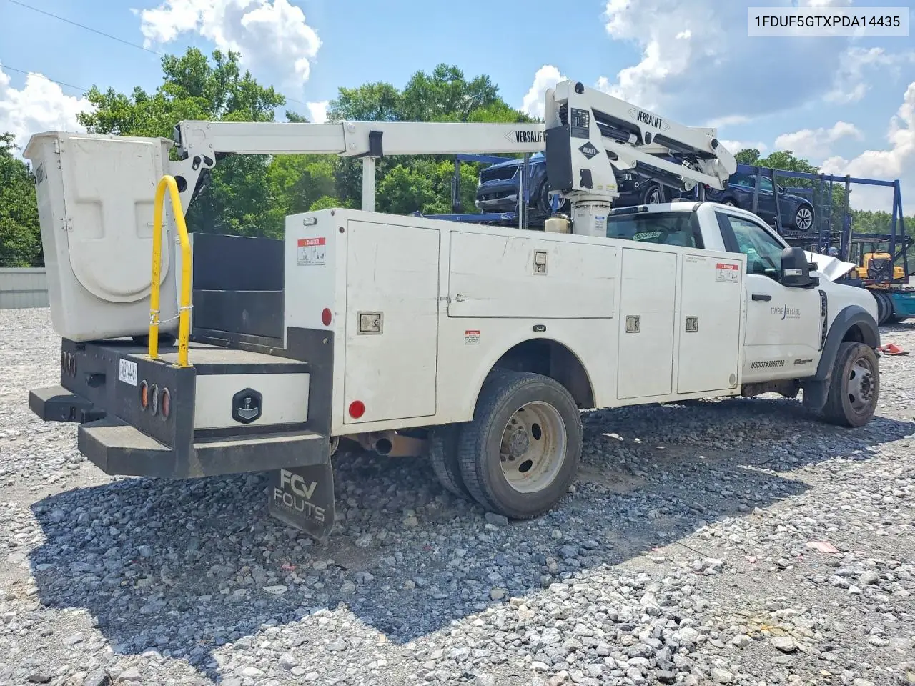 2023 Ford F550 Super Duty Bucket Truck VIN: 1FDUF5GTXPDA14435 Lot: 56974446