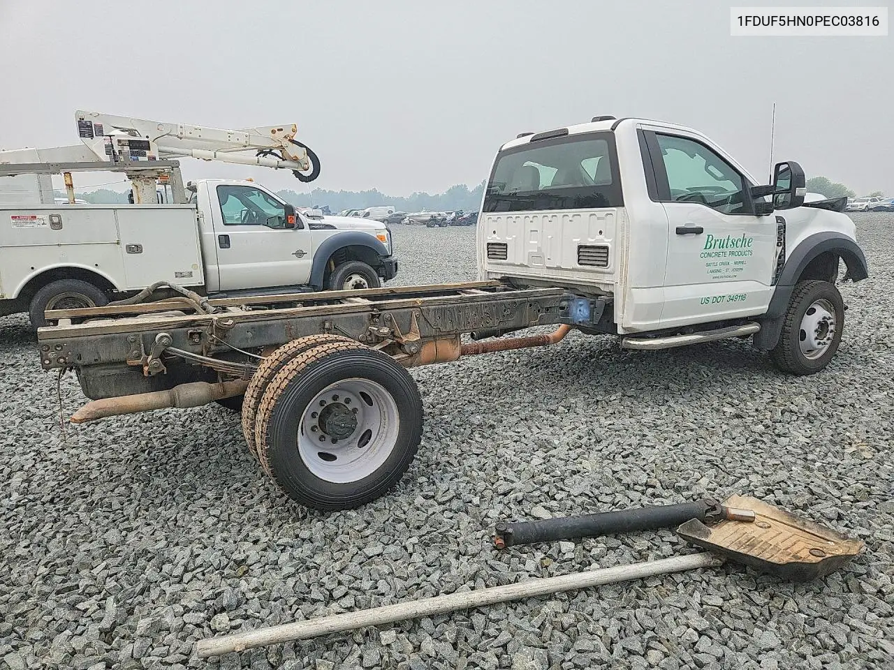 2023 Ford F550 Super Duty VIN: 1FDUF5HN0PEC03816 Lot: 61182826