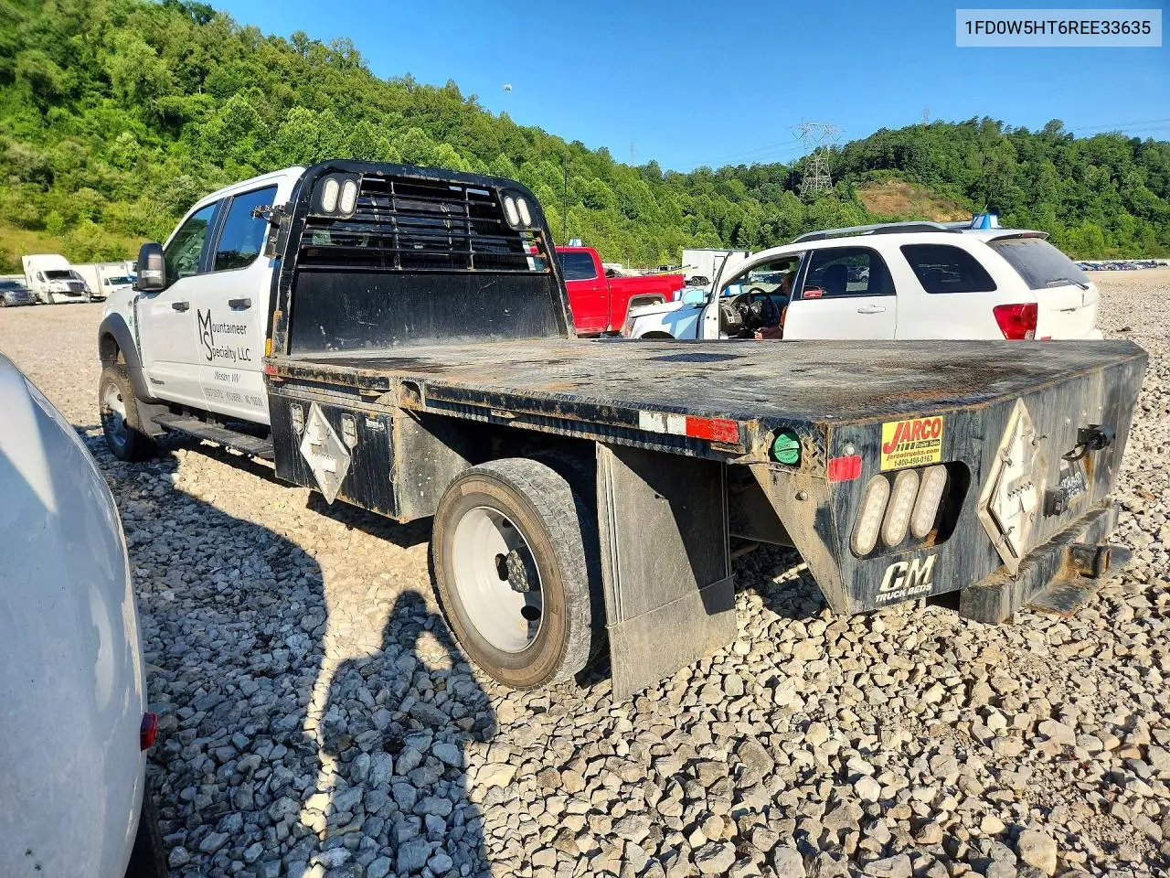 2024 Ford F550 Super Duty VIN: 1FD0W5HT6REE33635 Lot: 58412736