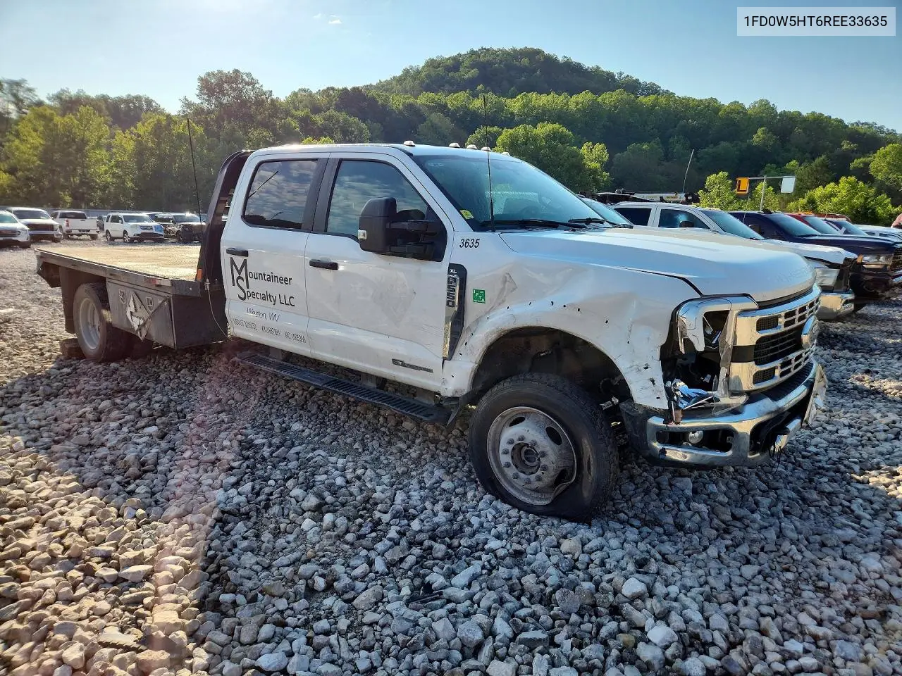 2024 Ford F550 Super Duty VIN: 1FD0W5HT6REE33635 Lot: 58412736