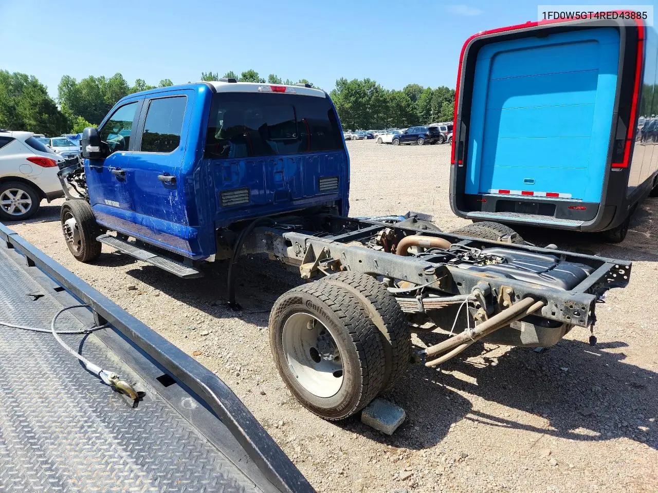 2024 Ford F550 Super Duty VIN: 1FD0W5GT4RED43885 Lot: 60053486