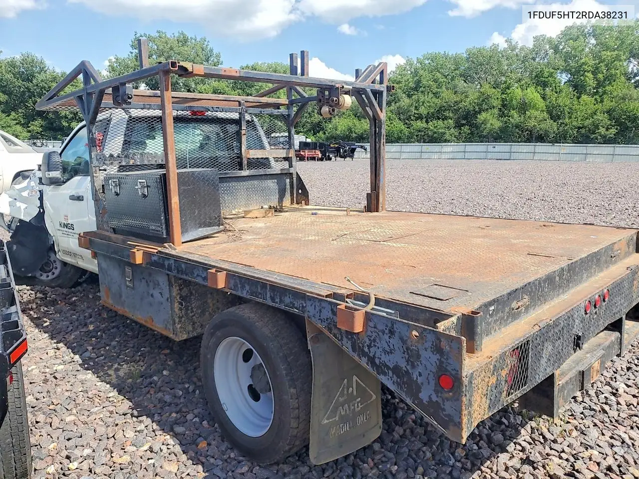 2024 Ford F550 Super Duty VIN: 1FDUF5HT2RDA38231 Lot: 60938246
