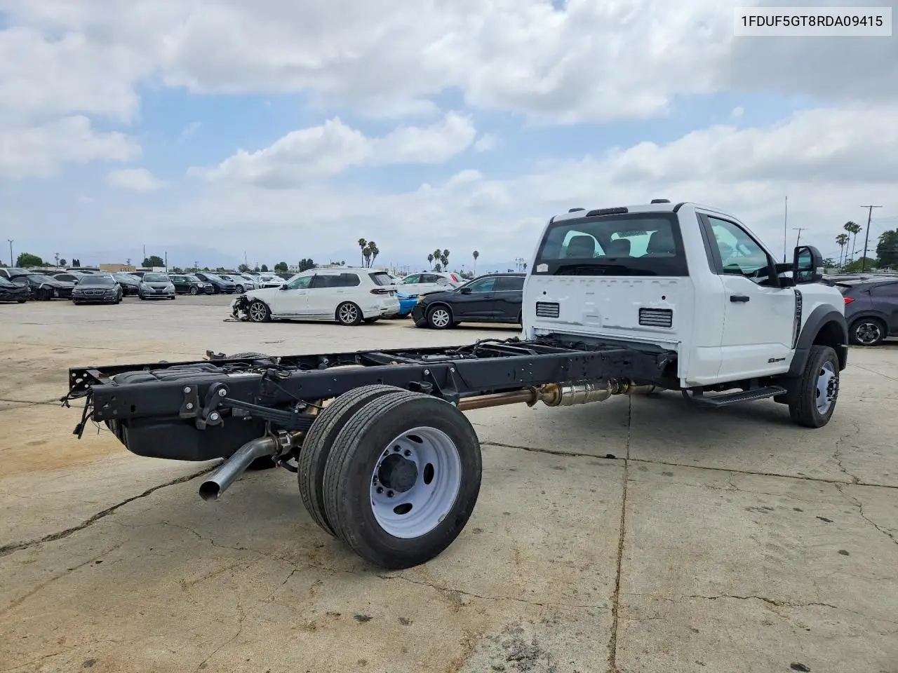 2024 Ford F550 Super Duty VIN: 1FDUF5GT8RDA09415 Lot: 60983306