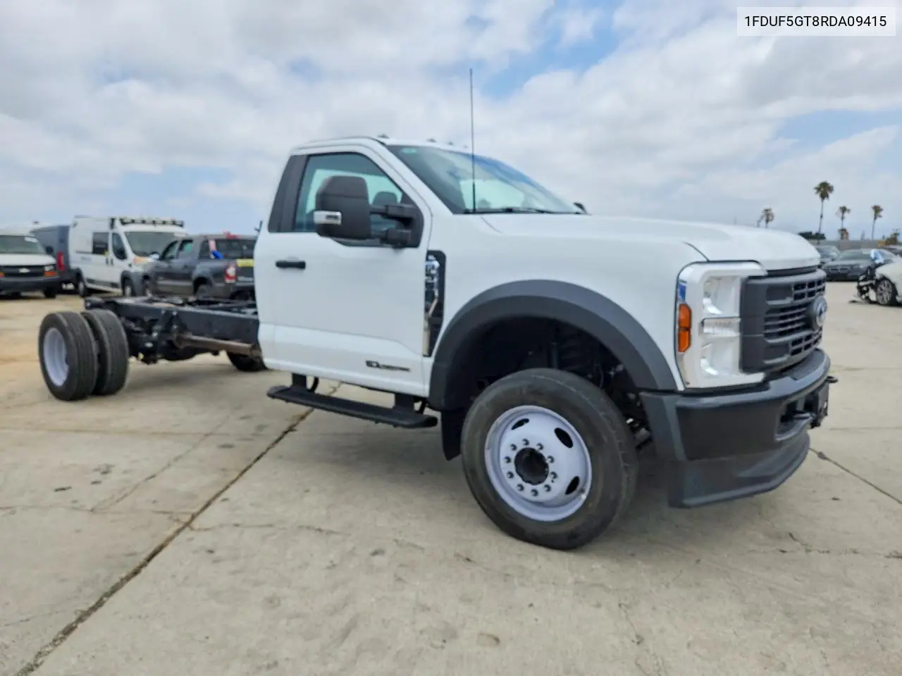 2024 Ford F550 Super Duty VIN: 1FDUF5GT8RDA09415 Lot: 60983306