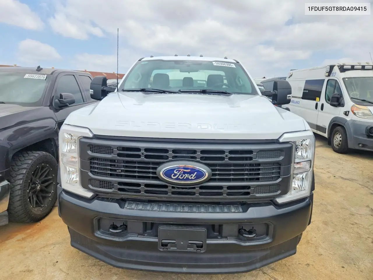 2024 Ford F550 Super Duty VIN: 1FDUF5GT8RDA09415 Lot: 60983306