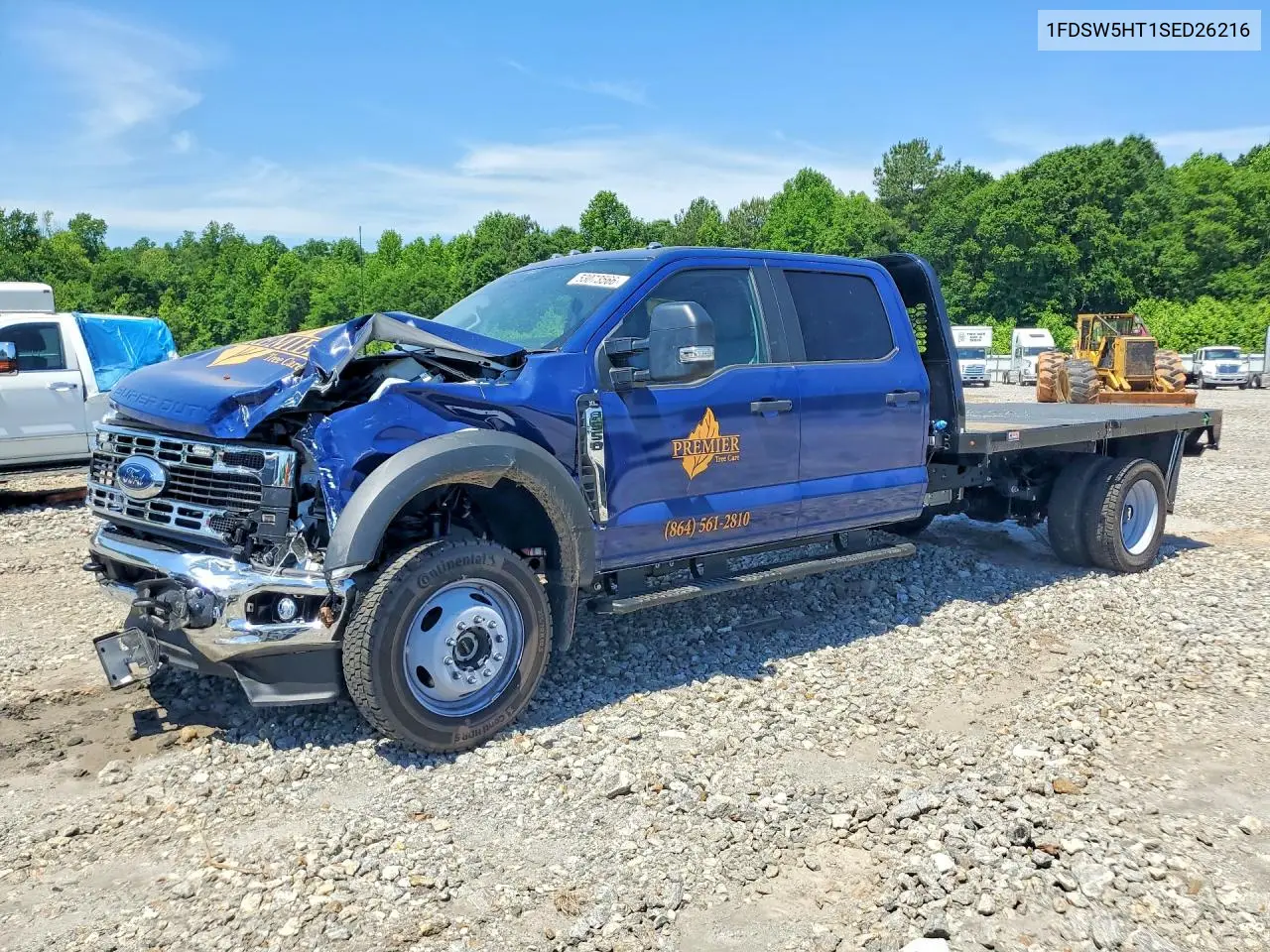 2025 Ford F550 Super Duty VIN: 1FDSW5HT1SED26216 Lot: 53073566