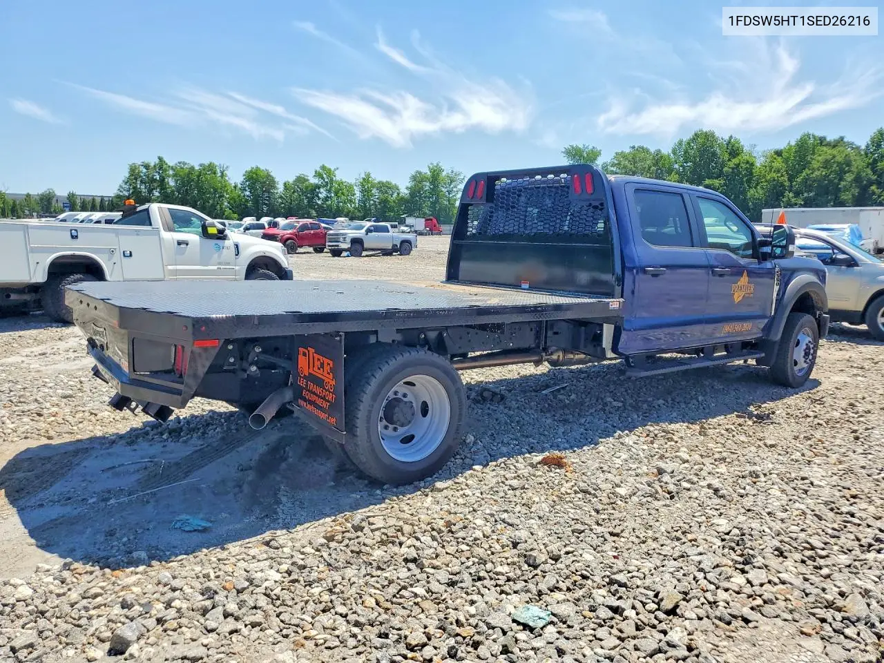 2025 Ford F550 Super Duty VIN: 1FDSW5HT1SED26216 Lot: 53073566
