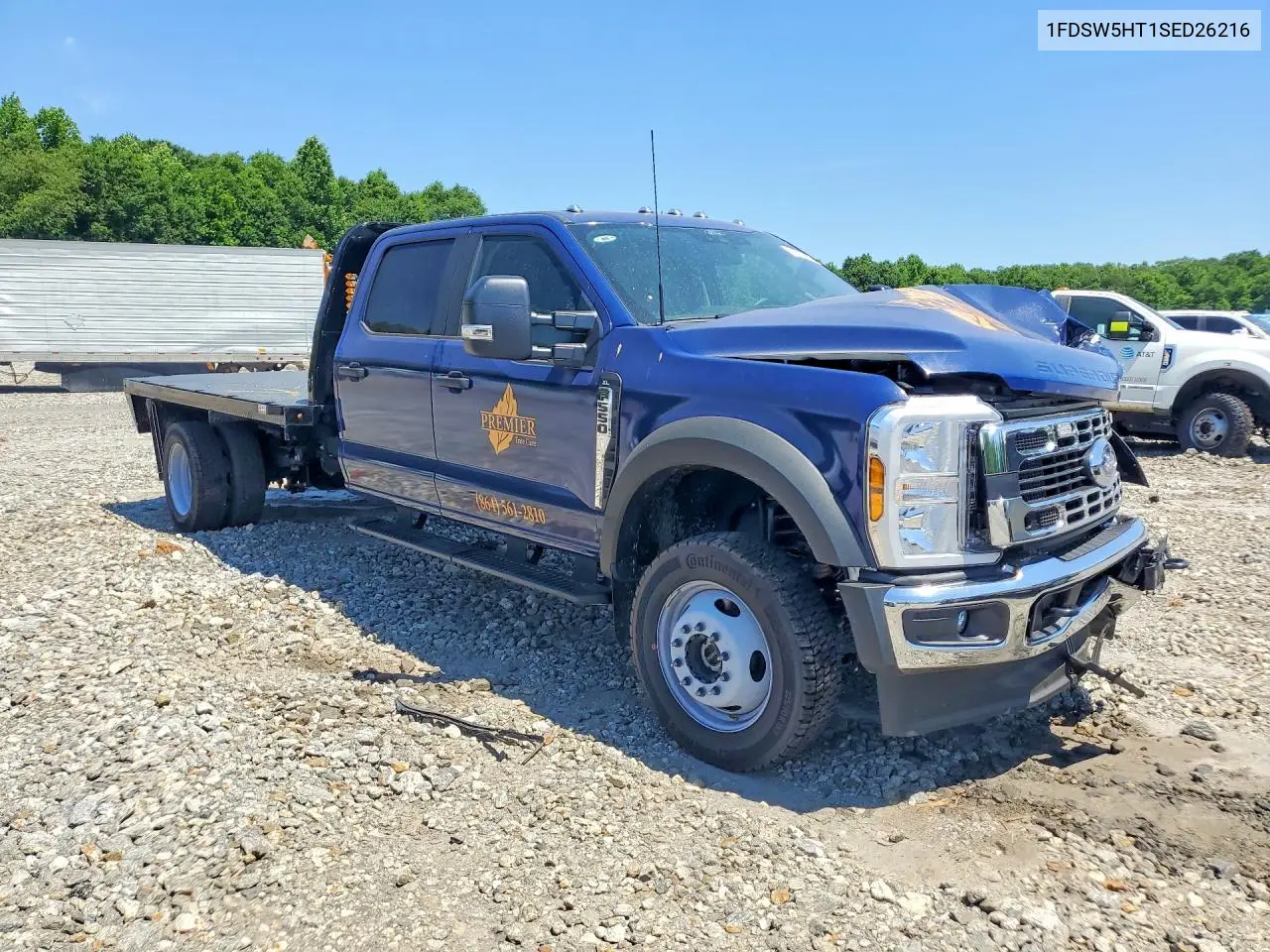 2025 Ford F550 Super Duty VIN: 1FDSW5HT1SED26216 Lot: 53073566