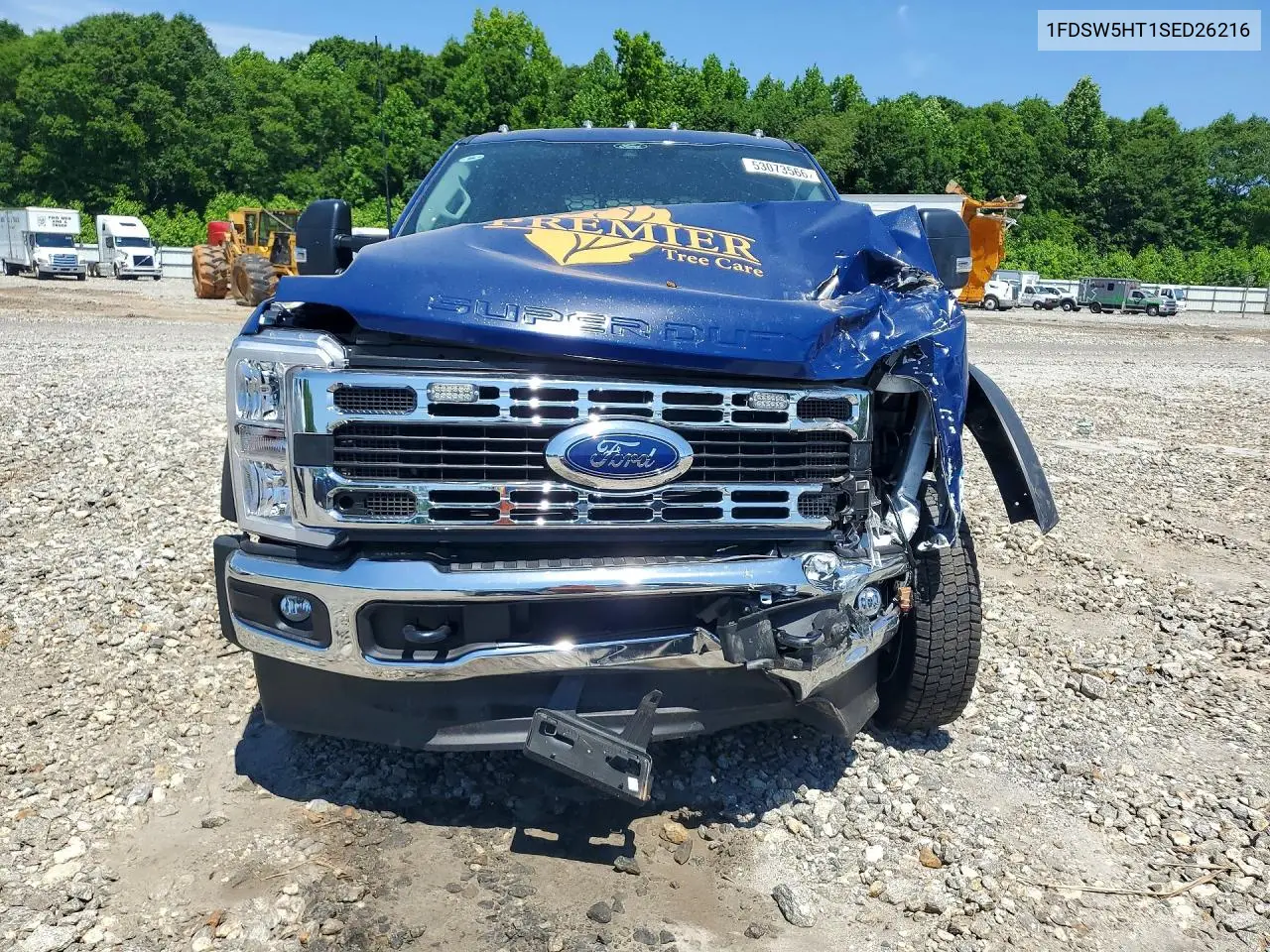 2025 Ford F550 Super Duty VIN: 1FDSW5HT1SED26216 Lot: 53073566