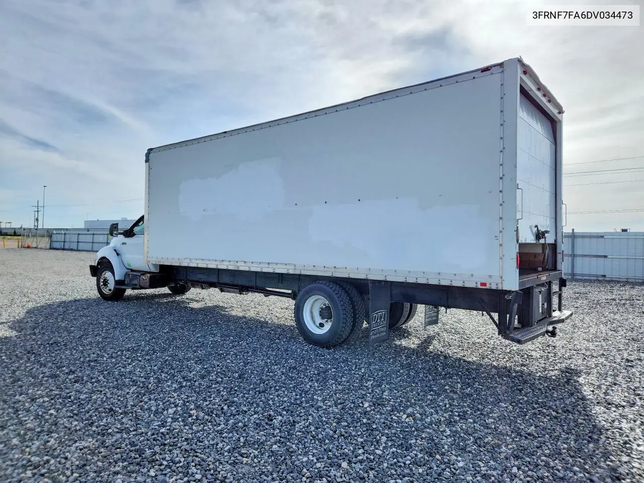 2013 Ford F750 Super Duty Box Truck VIN: 3FRNF7FA6DV034473 Lot: 54764606