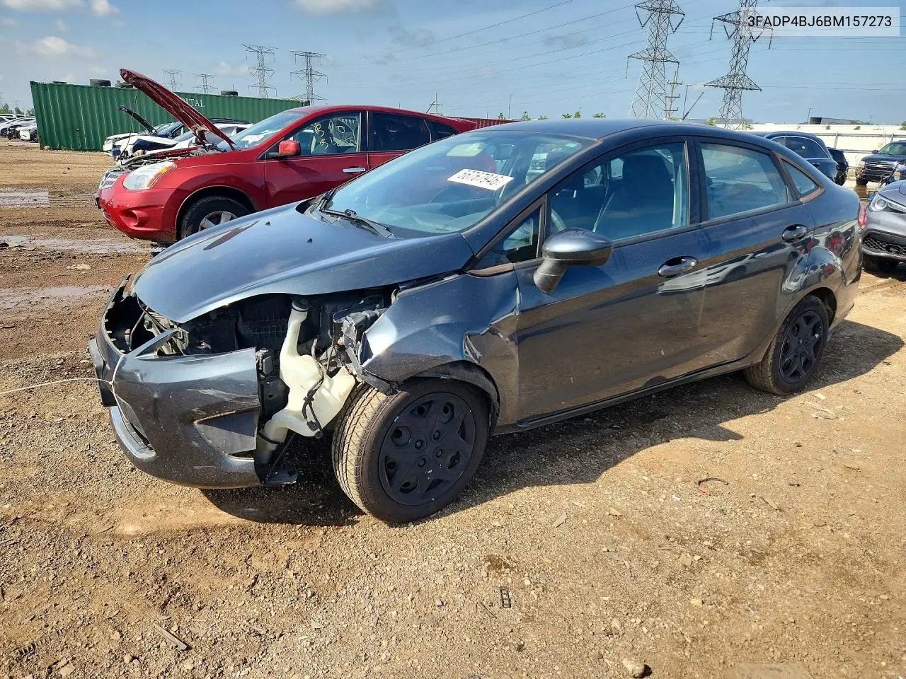 2011 Ford Fiesta Se VIN: 3FADP4BJ6BM157273 Lot: 56767946