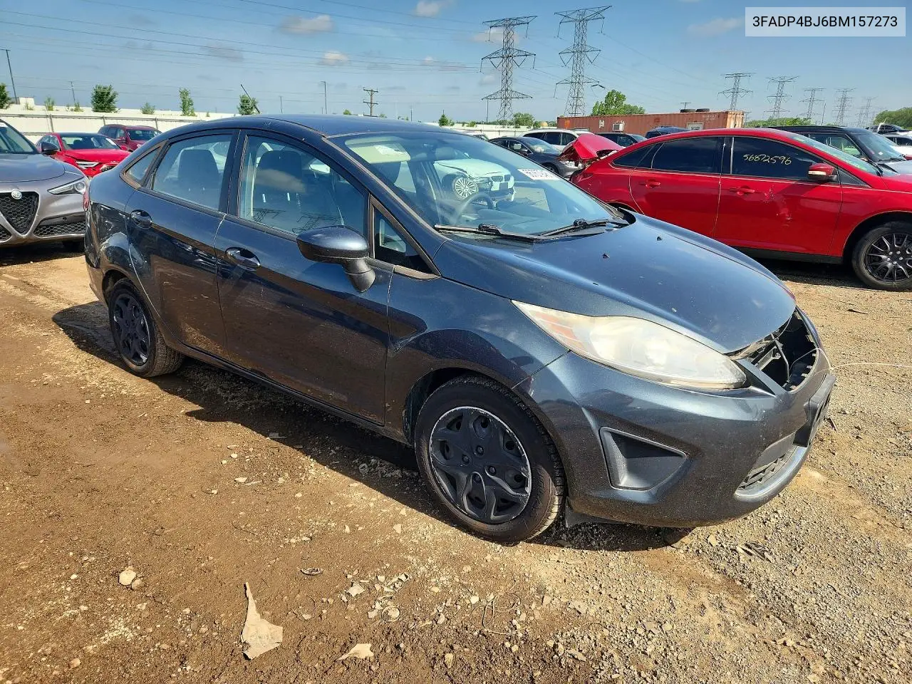 2011 Ford Fiesta Se VIN: 3FADP4BJ6BM157273 Lot: 56767946