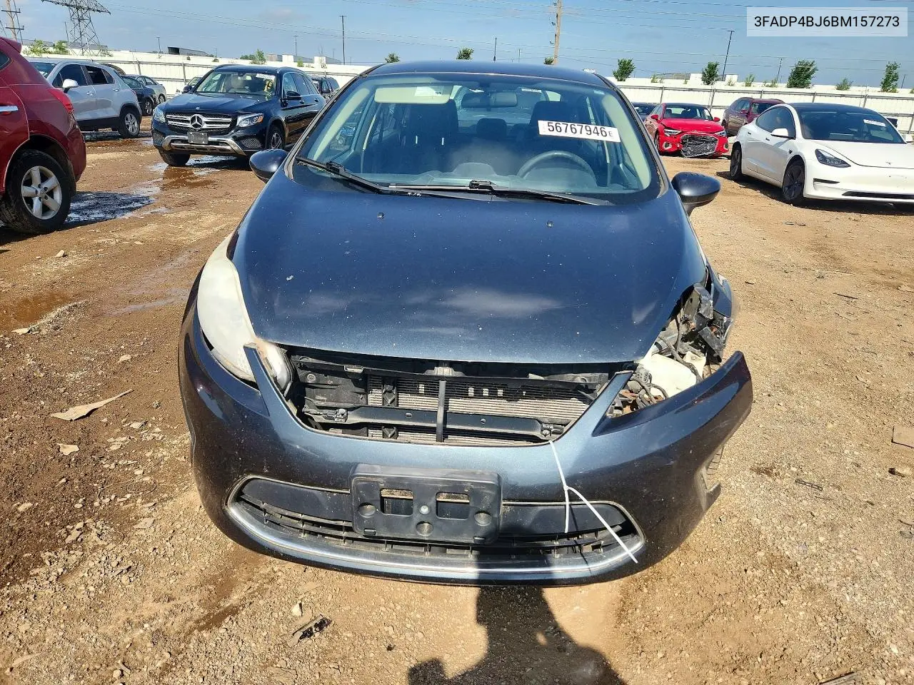2011 Ford Fiesta Se VIN: 3FADP4BJ6BM157273 Lot: 56767946