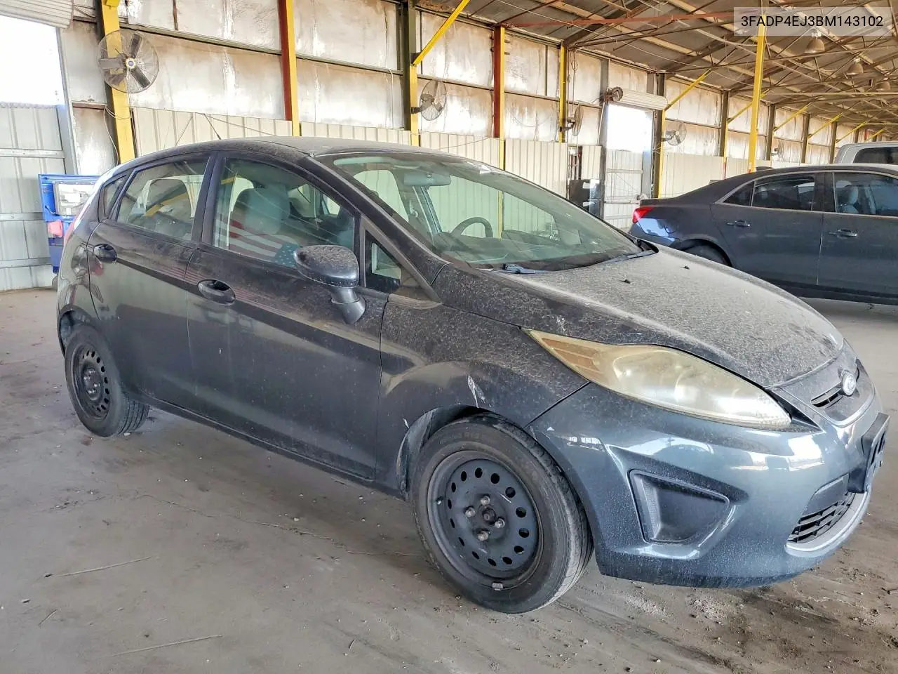 2011 Ford Fiesta Se VIN: 3FADP4EJ3BM143102 Lot: 59901276