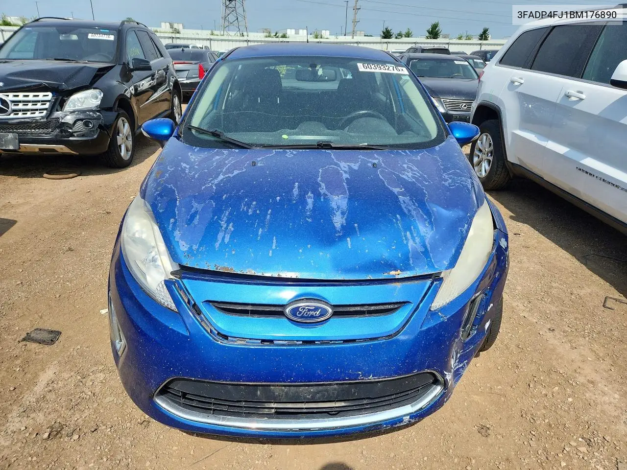2011 Ford Fiesta Ses VIN: 3FADP4FJ1BM176890 Lot: 60393276