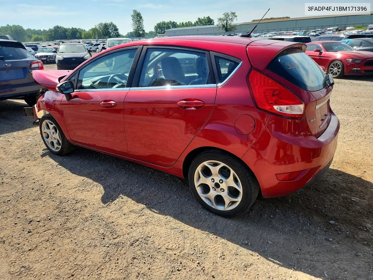2011 Ford Fiesta Ses VIN: 3FADP4FJ1BM171396 Lot: 60790606