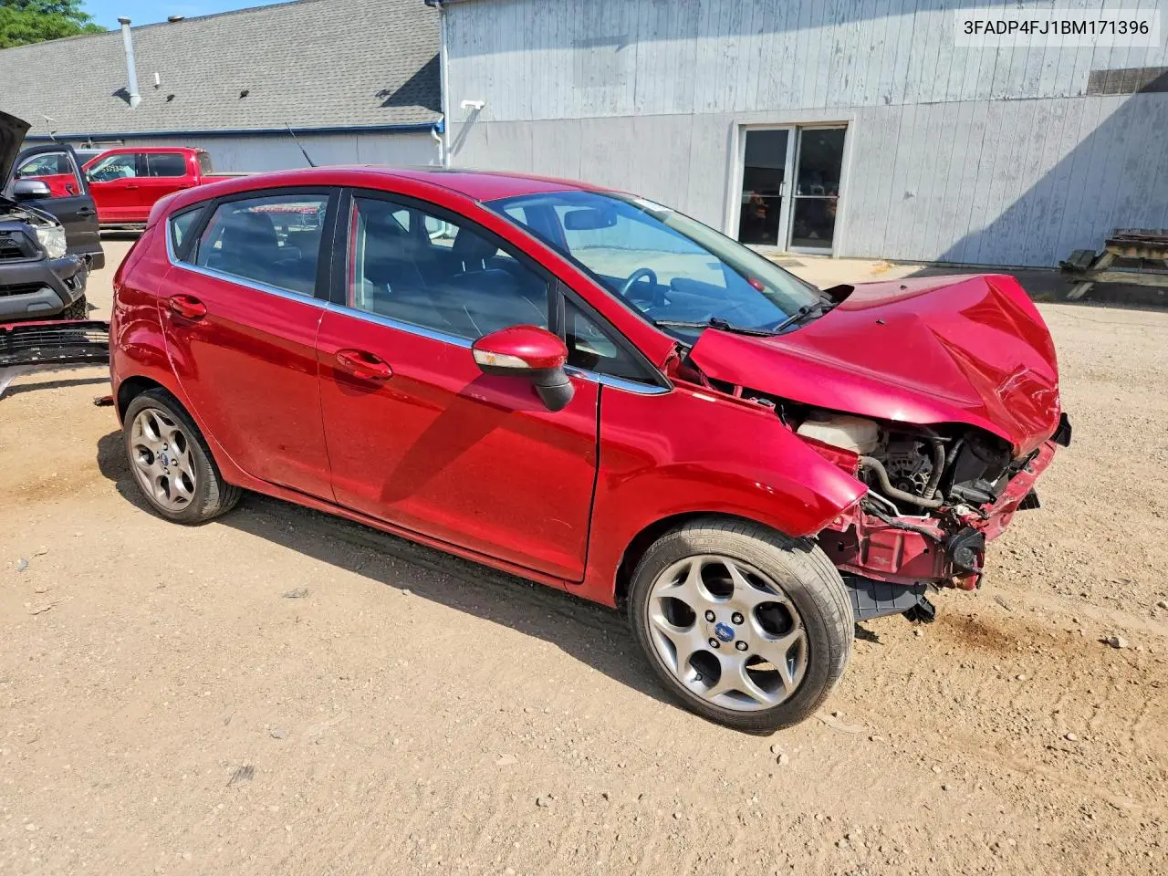 2011 Ford Fiesta Ses VIN: 3FADP4FJ1BM171396 Lot: 60790606