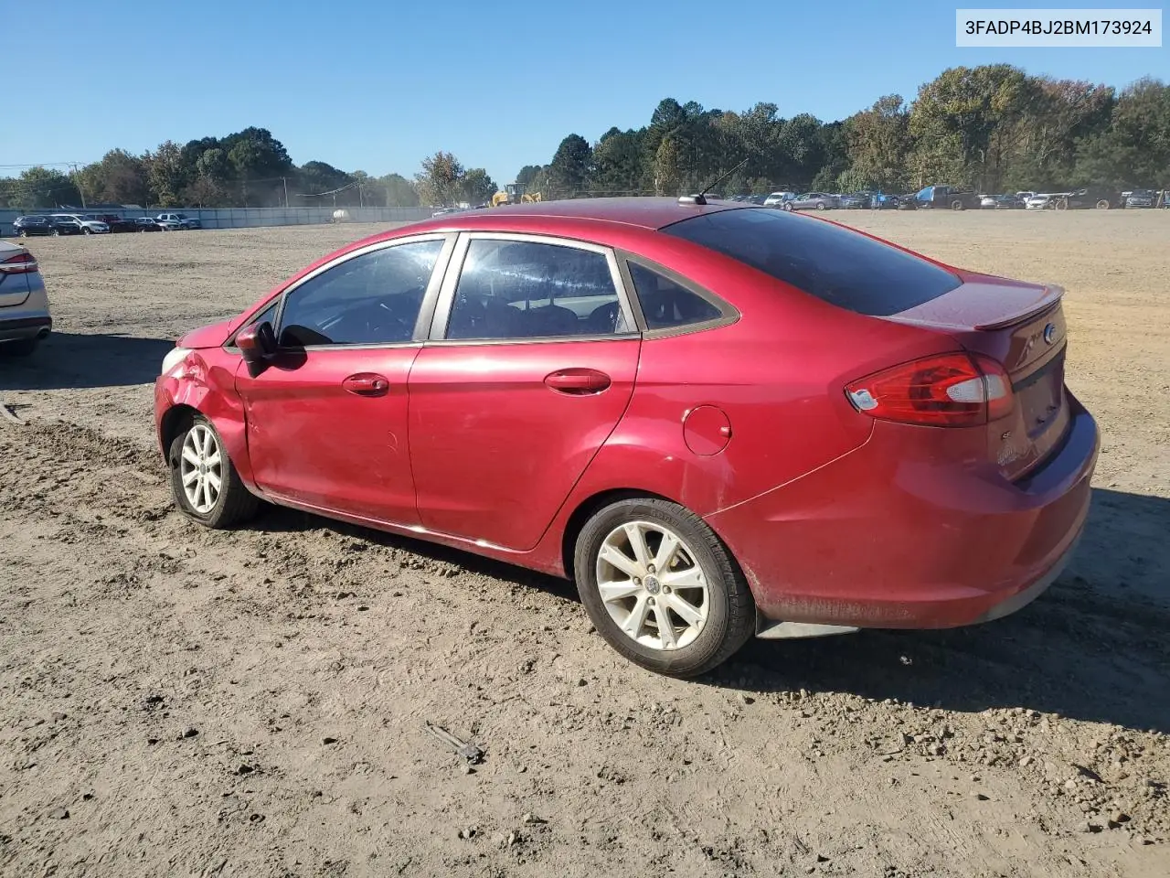 3FADP4BJ2BM173924 2011 Ford Fiesta Se