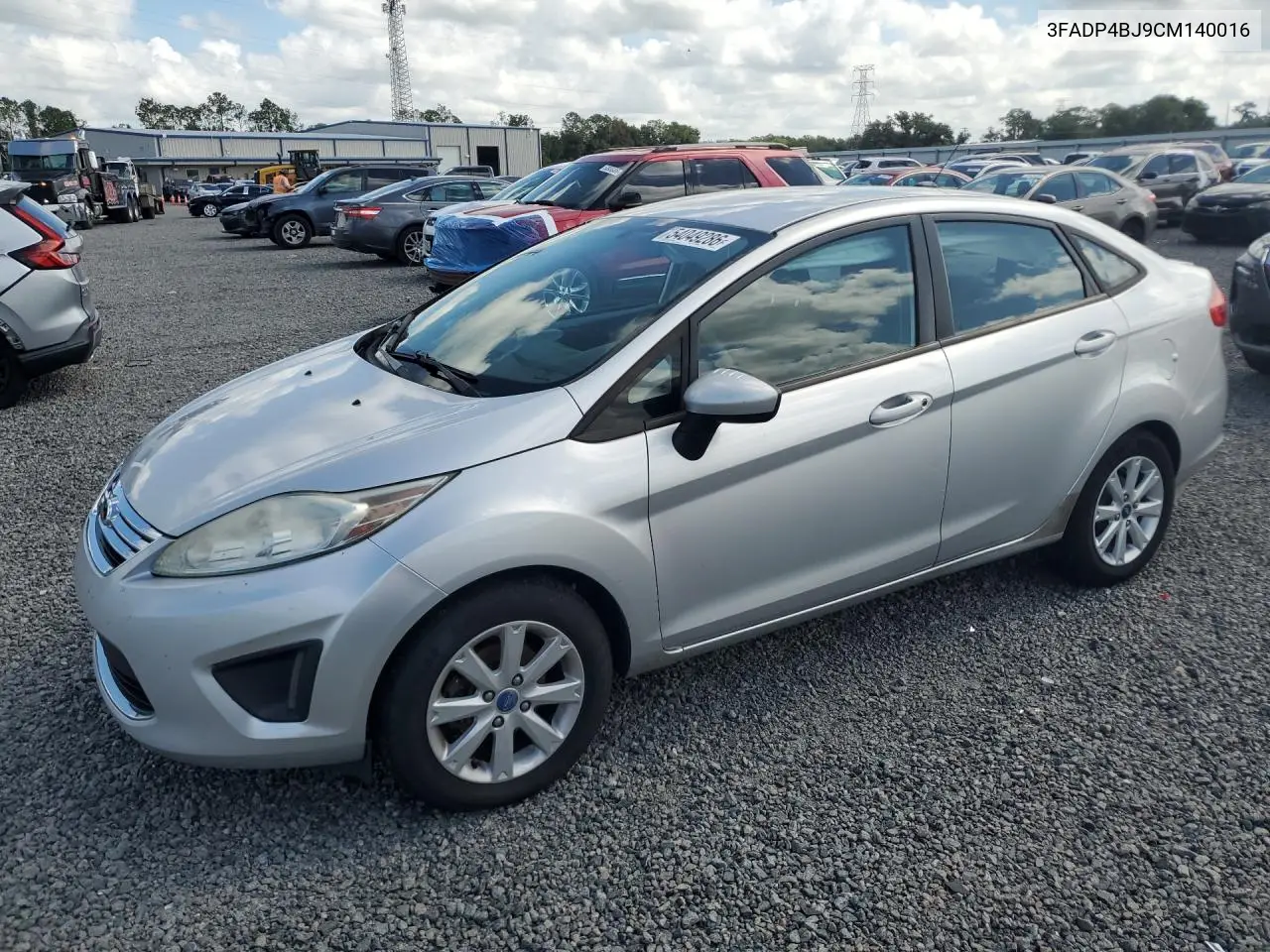 2012 Ford Fiesta Se VIN: 3FADP4BJ9CM140016 Lot: 54049286