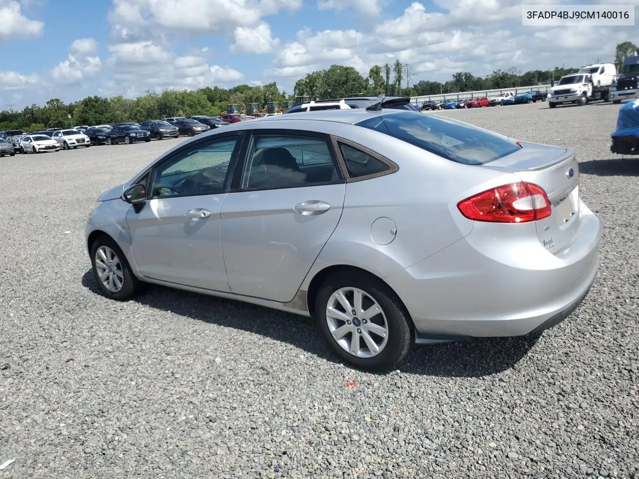 2012 Ford Fiesta Se VIN: 3FADP4BJ9CM140016 Lot: 54049286