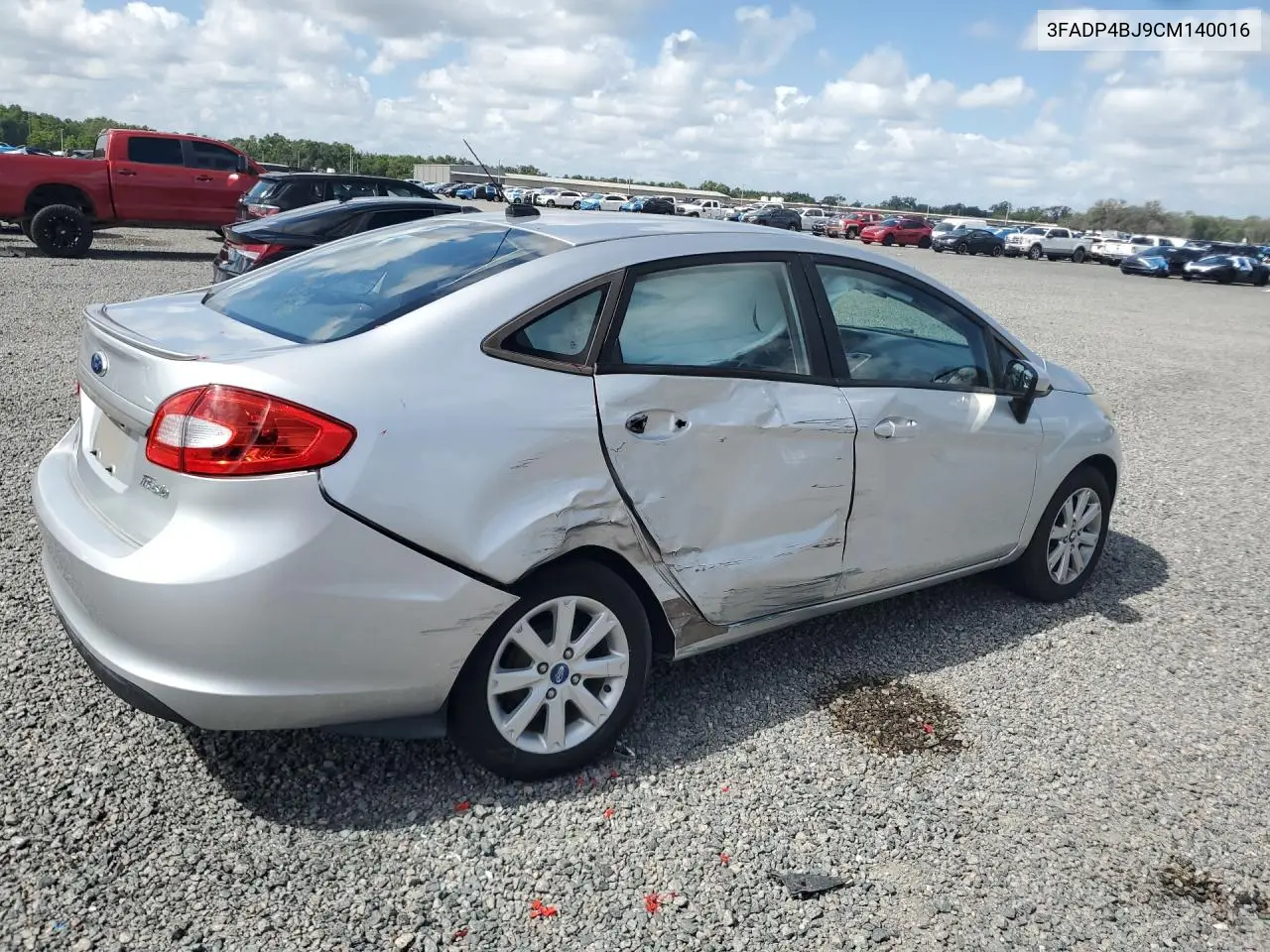 2012 Ford Fiesta Se VIN: 3FADP4BJ9CM140016 Lot: 54049286
