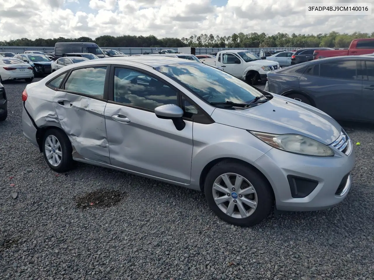 2012 Ford Fiesta Se VIN: 3FADP4BJ9CM140016 Lot: 54049286