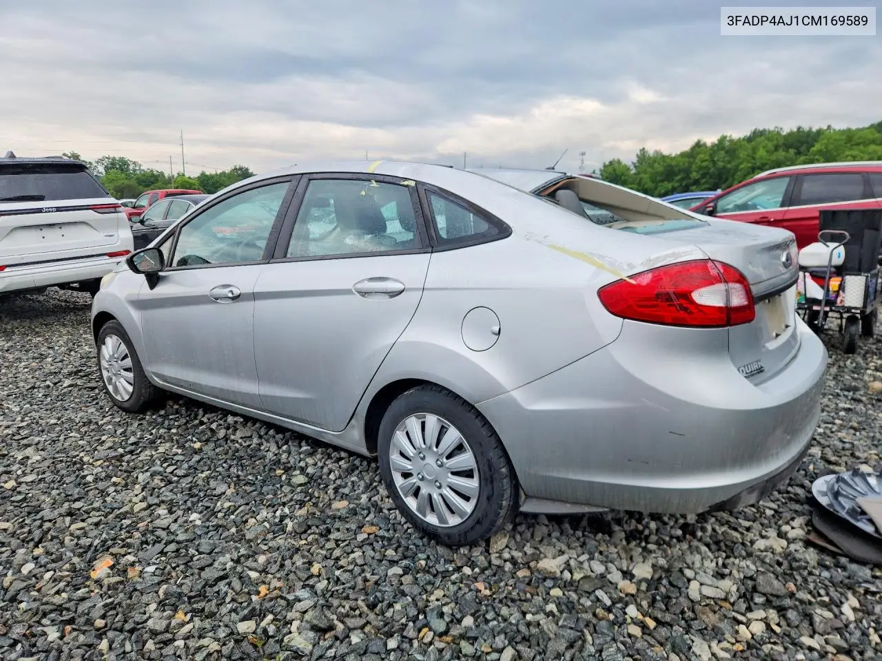 2012 Ford Fiesta S VIN: 3FADP4AJ1CM169589 Lot: 58263856