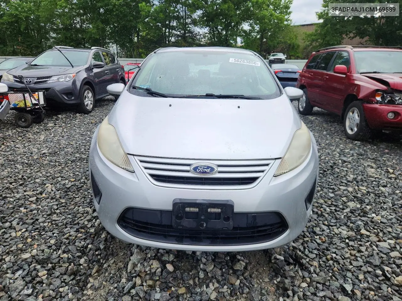 2012 Ford Fiesta S VIN: 3FADP4AJ1CM169589 Lot: 58263856