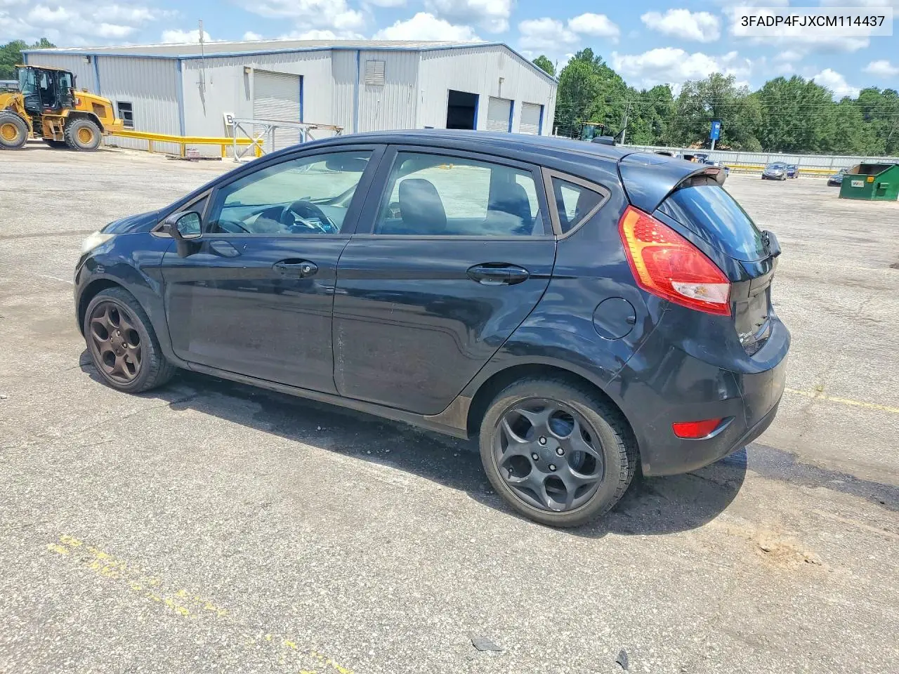 2012 Ford Fiesta Ses VIN: 3FADP4FJXCM114437 Lot: 58572056