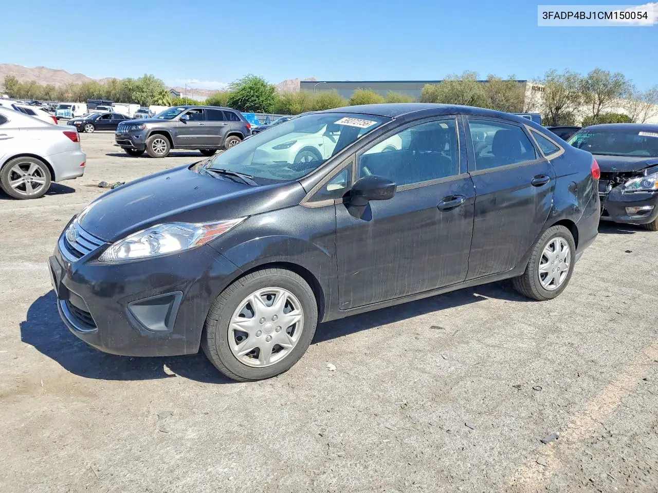 2012 Ford Fiesta Se VIN: 3FADP4BJ1CM150054 Lot: 59372756