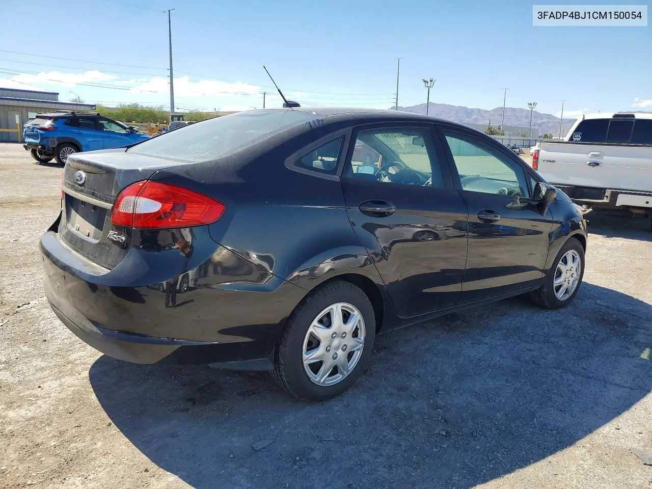 2012 Ford Fiesta Se VIN: 3FADP4BJ1CM150054 Lot: 59372756