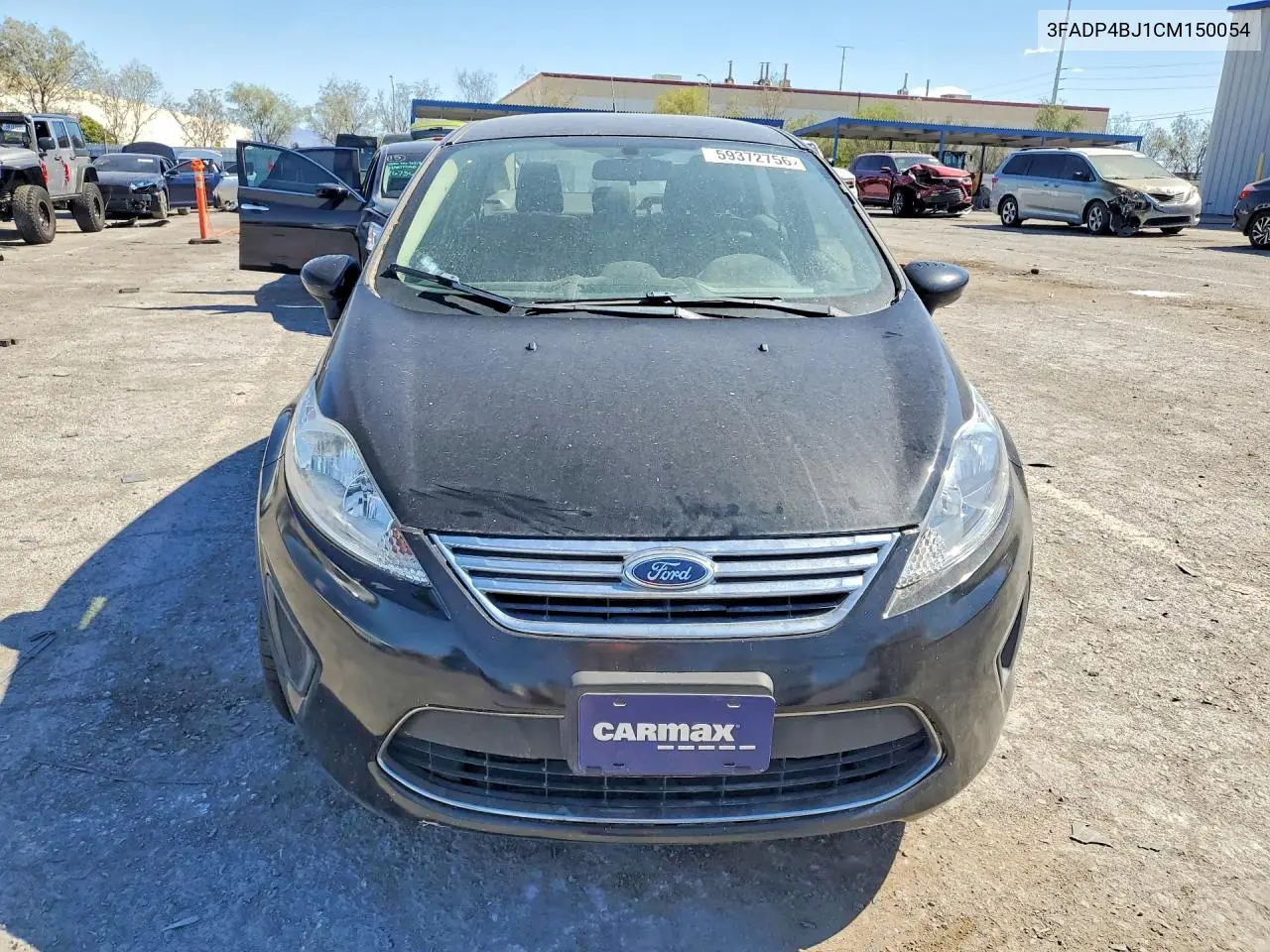 2012 Ford Fiesta Se VIN: 3FADP4BJ1CM150054 Lot: 59372756