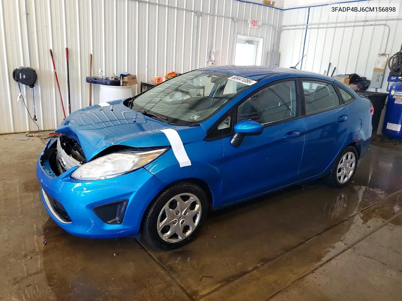 2012 Ford Fiesta Se VIN: 3FADP4BJ6CM156898 Lot: 60441086