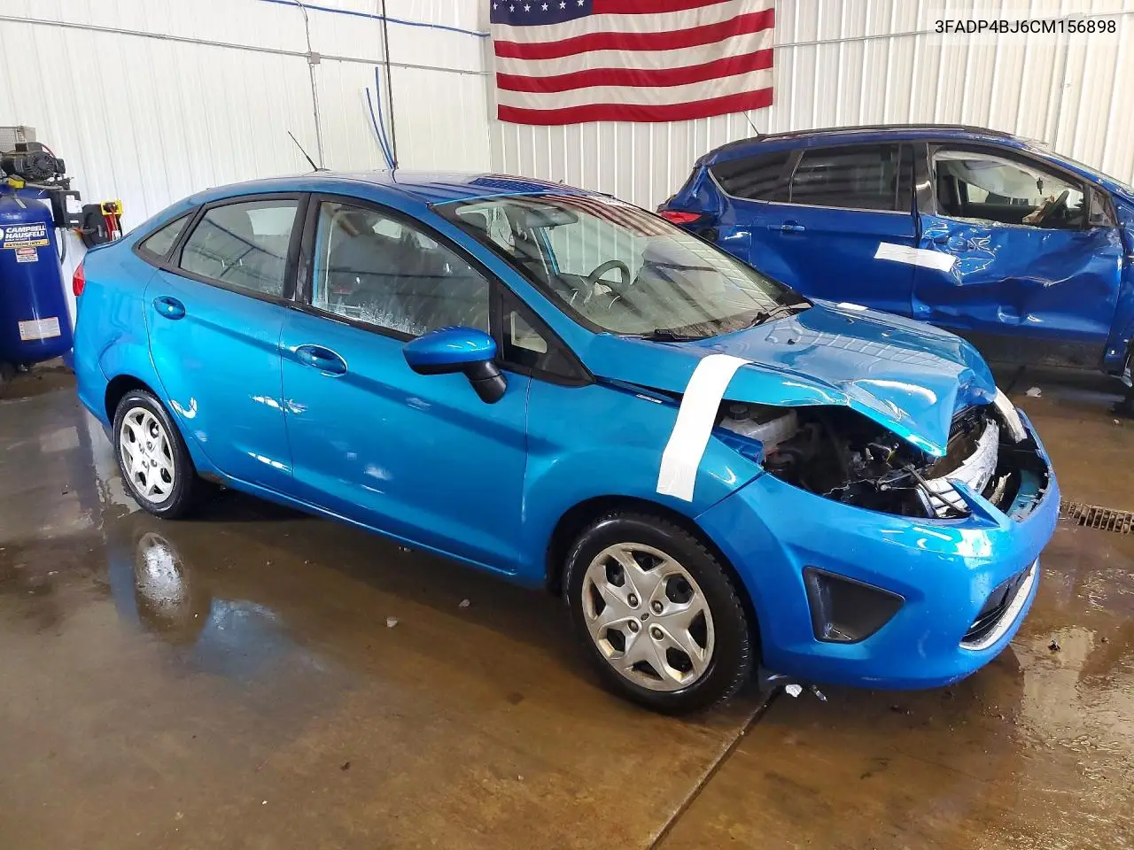 2012 Ford Fiesta Se VIN: 3FADP4BJ6CM156898 Lot: 60441086