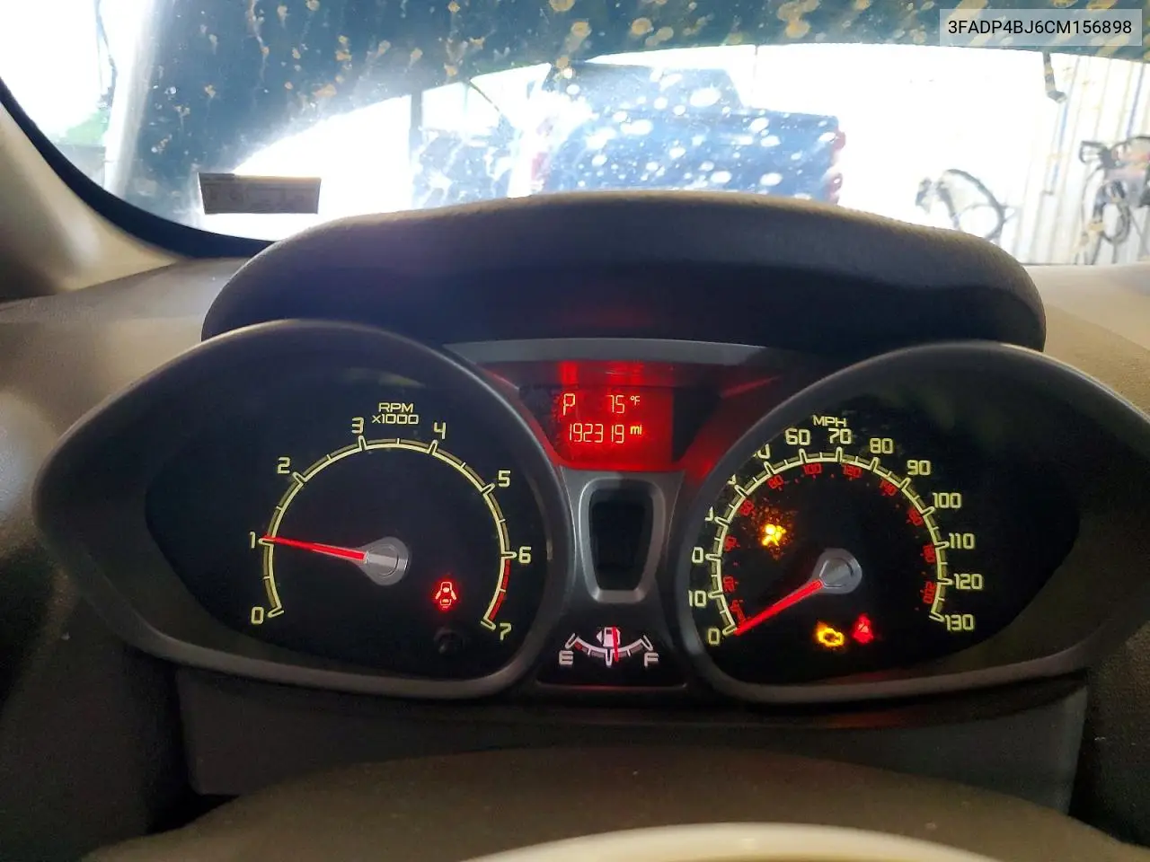 2012 Ford Fiesta Se VIN: 3FADP4BJ6CM156898 Lot: 60441086